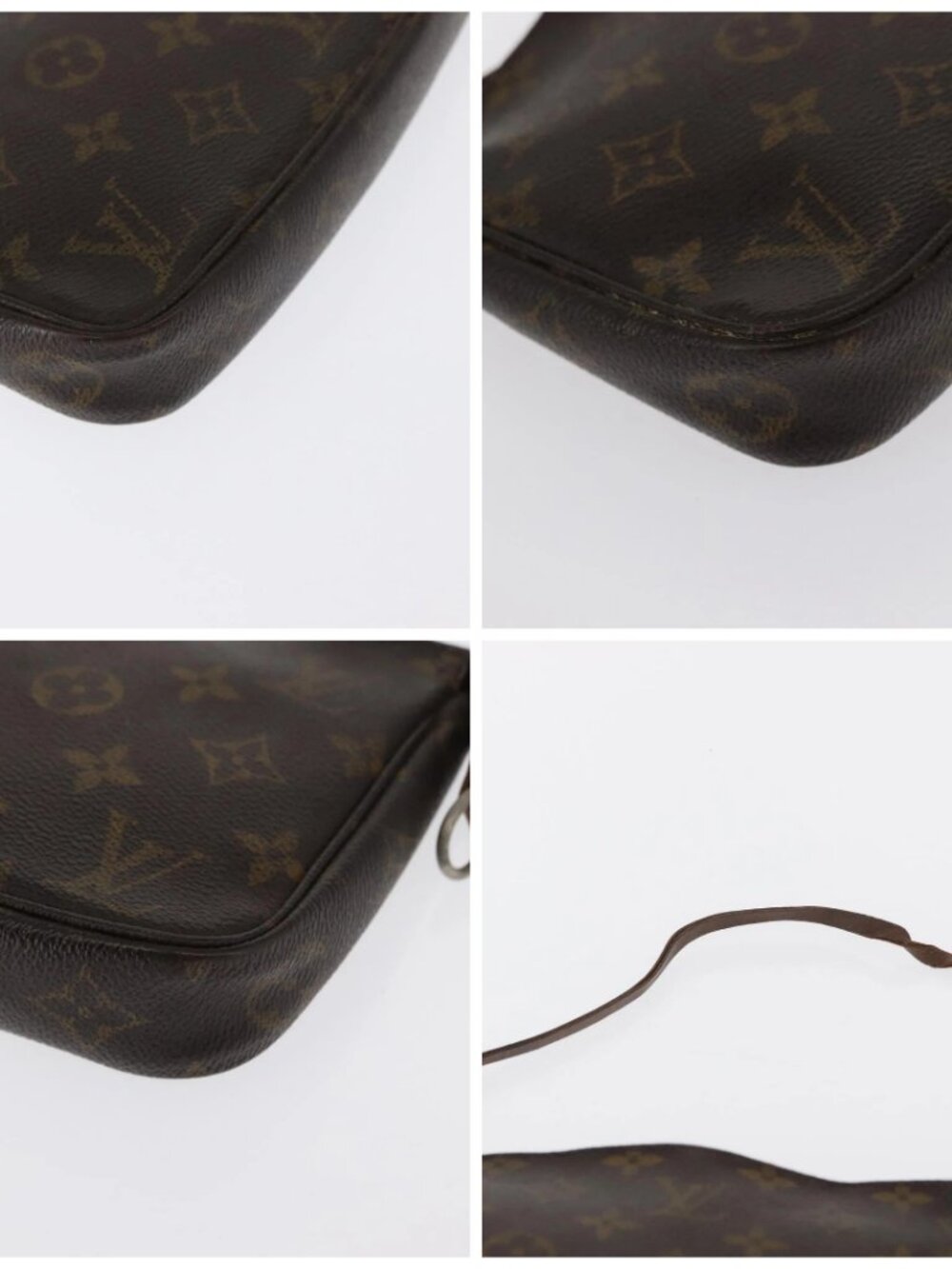 LOUIS VUITTON Monogram Pochette Accessoires Pouch M51980 LV Auth - Picture 12 of 15